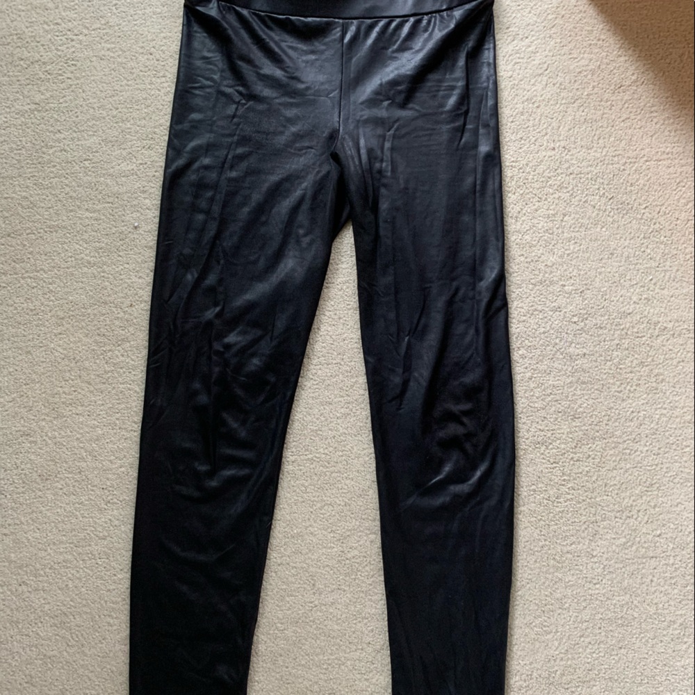 Forever 21 faux leather leggings